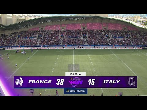 France 38-15 Italy | Full-time scenes in Paris!